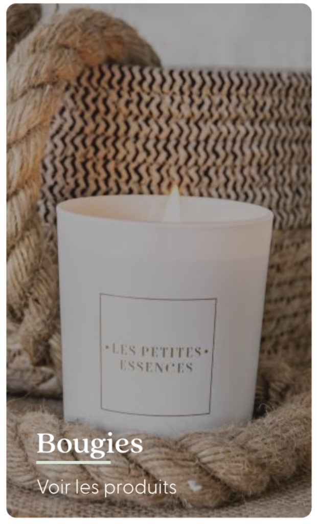 Pot de bougie de massage